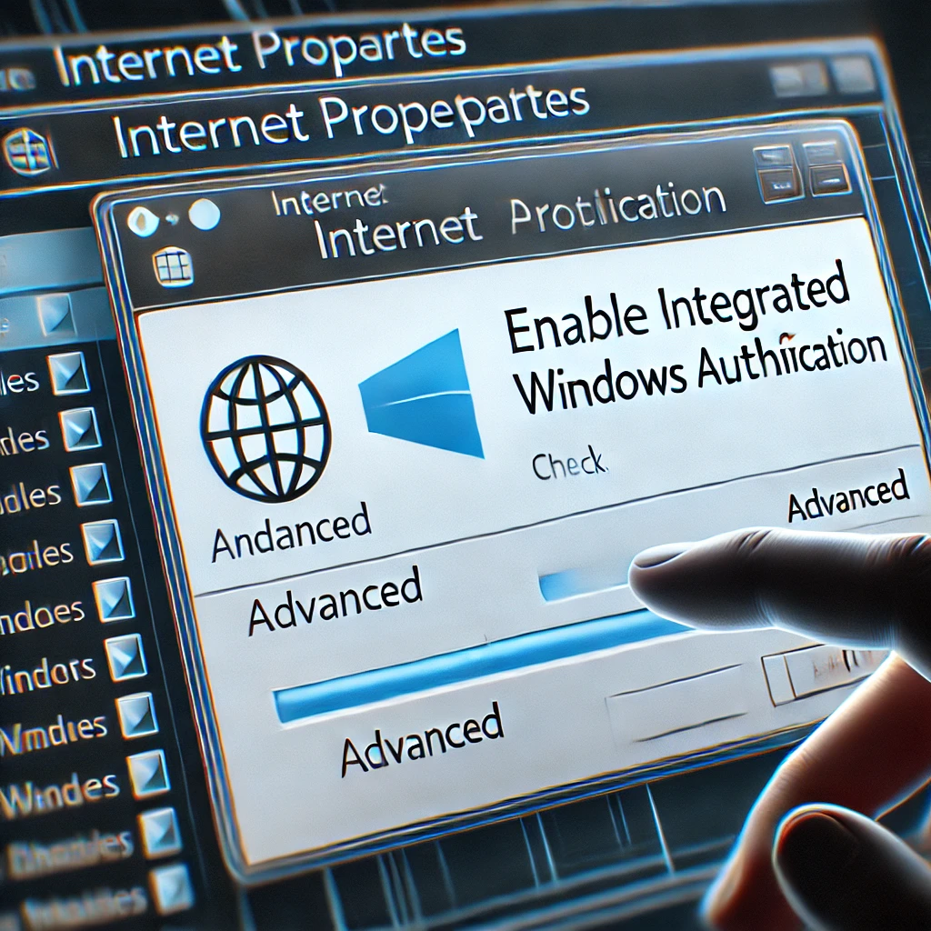 Enable Integrated Windows Authentication